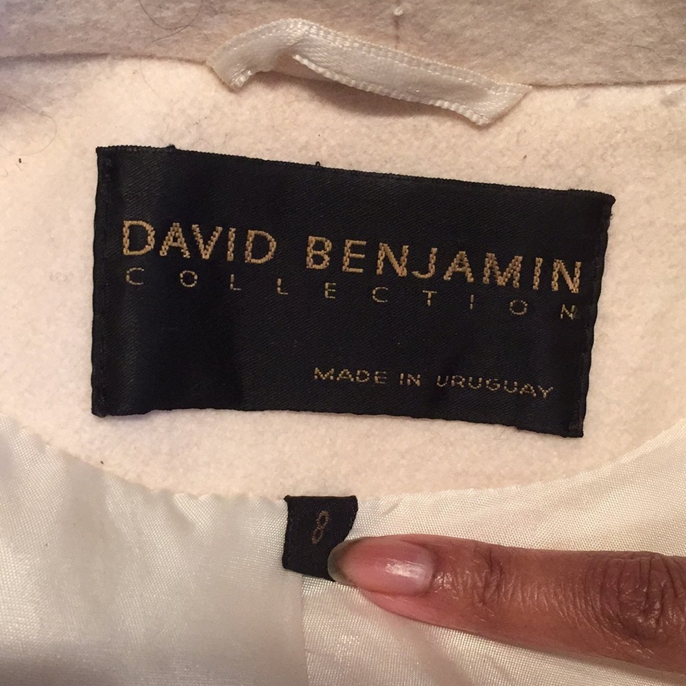 Vintage David Benjamin 100% wool coat - Picture 5 of 9
